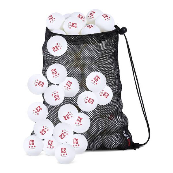 white ping pong balls